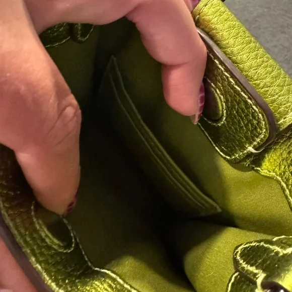 Coach Lime Green Mini Bag - Picture 4 of 4